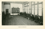 Pathology lab in the medical school's fourth location, ca. 1901. Via Galter Special Collections.