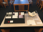 Exhibit on display in Galter Library, 2020.