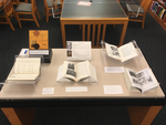 Exhibit on display in Galter Library, 2020.