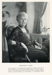 Portrait of Mrs. Ward from a book commemorating the 1927 dedication of the Ward building. Via Galter Special Collections.