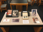 Exhibit on display in Galter Library, 2020.