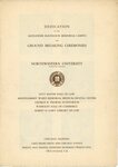 Program for groundbreaking ceremony, May 8, 1925. Via Galter Special Collections.