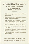 Fundraising advertisement for the 1920 financial campaign. Via Hathi Trust.