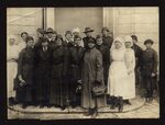 American Women's Hospitals physicians, nurses and chauffeurs, before leaving for Europe. Courtesy of The Legacy Center Archives and Special Collections at Drexel University College of Medicine.