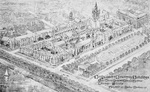 Rendering of the ideal Chicago Campus by Holabird & Roche, ca. 1922. Via Hathi Trust.