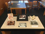 Exhibit on display in Galter Library, 2020.