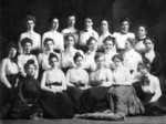 Students of the Woman's Medical School, ca. 1895-1899. Via Galter Special Collections.