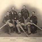 Group of soldiers showing amputations, Armory Square Hospital, Washington, DC. Via National Library of Medicine.