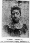 Emma Ann Reynolds, 1900. Via Newspapers.com