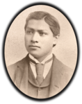 Carlos Montezuma's medical school Class of 1888 portrait. Via Galter Special Collections.