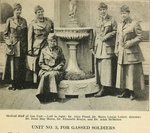 Women's Oversea Hospital Unit 3 physicians, Adah McMahan at far right. Via Internet Archive.