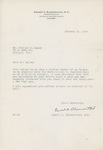 Ernest Bloomenthal recruitment letter, 1942. Via Galter Special Collections.