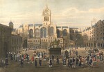 The Parliament Close [Edinburgh] and Public Characters Fifty Years Since by John Le Conte after David Wilkie, 1844. Via Yale Center for British Art.