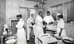 Operating room at Frederick Douglass Hospital, Philadelphia, c. 1900. Via National Library of Medicine.