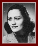 Marisa Ramirez de Arellano's medical school class of 1950 portrait. Via Galter Special Collections.