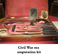 Civil War era amputation kit