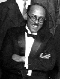 Black and white photograph of Ulysses Dailey, cropped from a larger group picture taken in 1931 during a medical school 25th reunion event.
