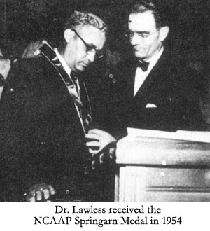 Theodore Lawless, 1954