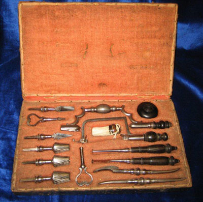 French trepanning set 1771